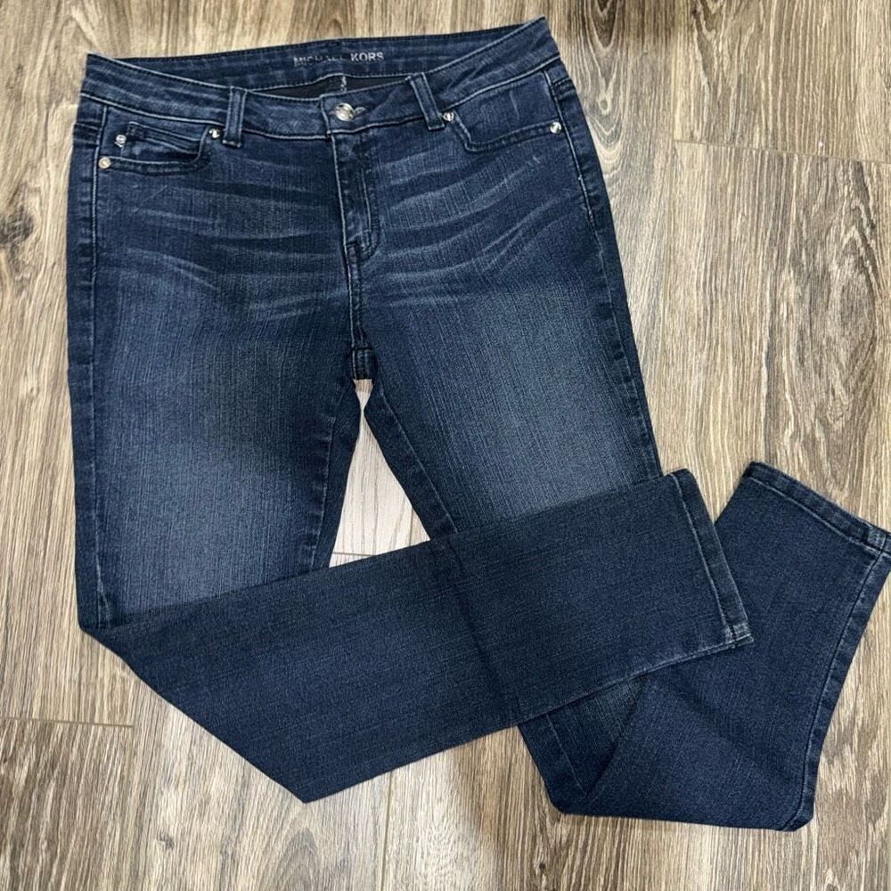 Michael Kors Dark Blue Skinny Jeans